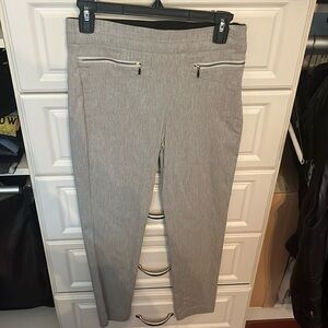 Stretchy Waist Grey Pants
